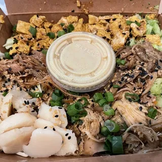 Chicken Rice & Cabbage Bowl