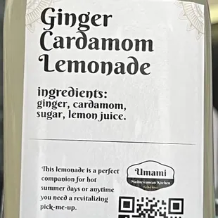 Delicious lemonade!