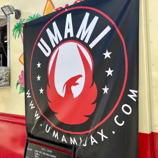 a food truck parked in a parking lot