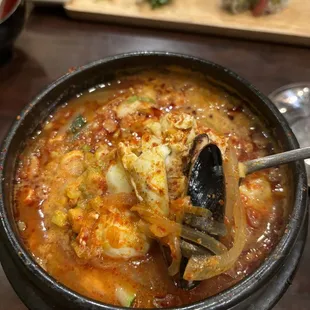 Seafood Soondubu Jjigae