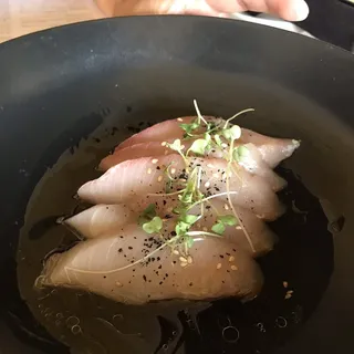 Hamachi Crudo