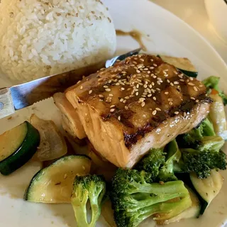 Grilled Miso Salmon