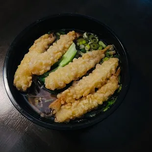 Shrimp tempera ramen