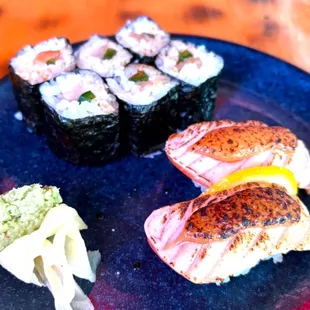 food, sushi and sashimi, sushi, sashimi