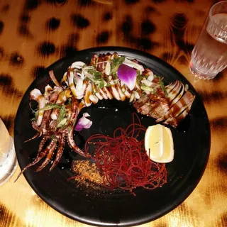 Whole Squid Robatayaki