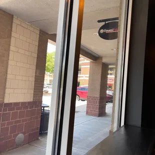 Pretty red #TOYOTA parked near the front door of this delicious place!!