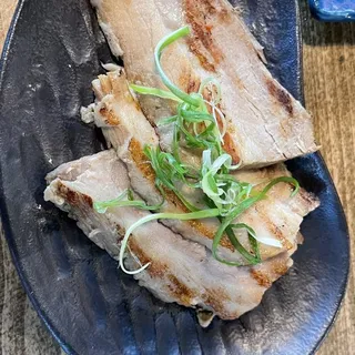 T1. Three Piece Roasted Pork Chashu