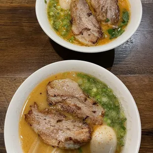 Spicy Tonkotsu &amp; Miso Tonkotsu
