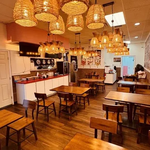  the dining area