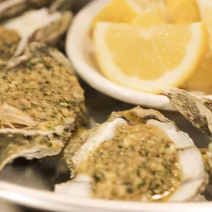 Steam Garlic Oysters