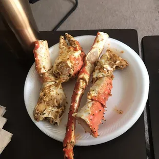 King crab legs