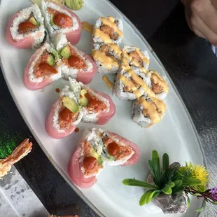 Spicy Tuna Roll Tuna Lover Roll Special