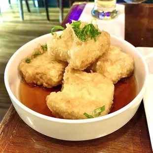 Vegan Agedashi Tofu