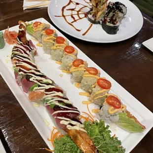 sushi, sashimi, food, sushi and sashimi