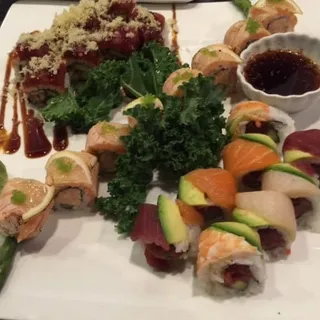 Spicy Rainbow Roll