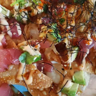 Ahi Nachos