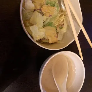 Soup &amp; salad
