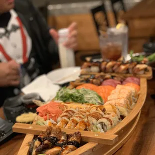 sushi, sashimi, food, sushi and sashimi