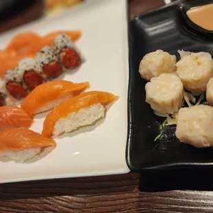 food, sashimi, sushi and sashimi, sushi