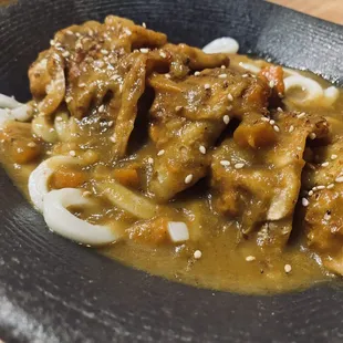 Curry Gyoza Udon