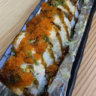 Baked Golden Scallop Roll