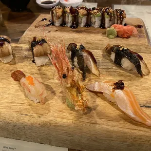 sushi, food, sashimi, sushi and sashimi