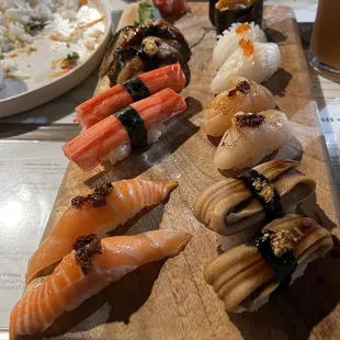sushi and sashimi, food, sushi, sashimi