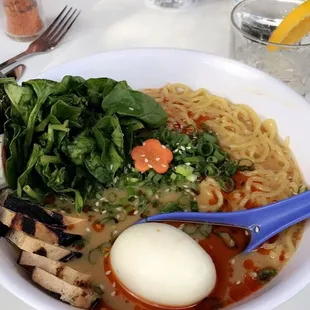 Homemade ramen.