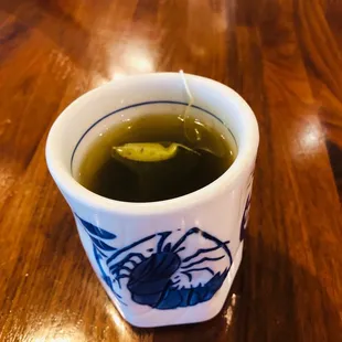 Hot tea