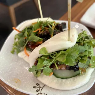 Pork Belly Buns (2 pieces) ($9)