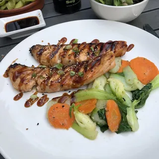 Char-Grilled Salmon Teriyaki