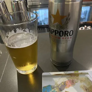 Sapporo "Premium" Beer (22oz Can)