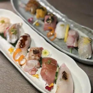 12 piece sushi from the Yume course
