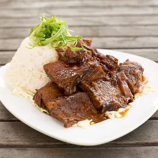 Short Rib Rice Entree