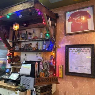 Ordering bar