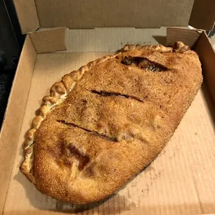 Da Vinci Calzone (as a mega calzone)