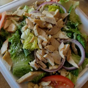 Chicken "cesar" salad