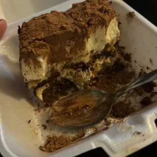 Coffee Tiramisu Slice