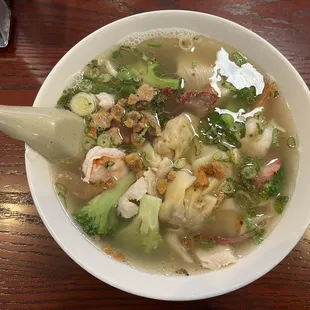 Wonton Noodle Soup