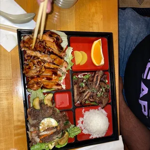3 Item Bento