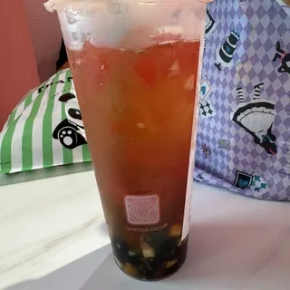 Peachy Watermelon Iced Tea