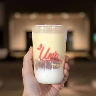 Mango Pomelo Sago w/ Mochi added (50% sweet)