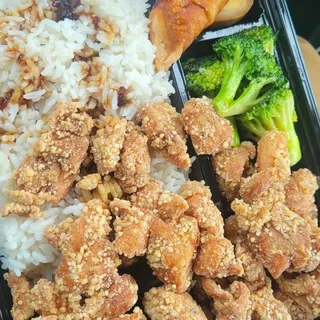 3U Popcorn Chicken Rice Bowl