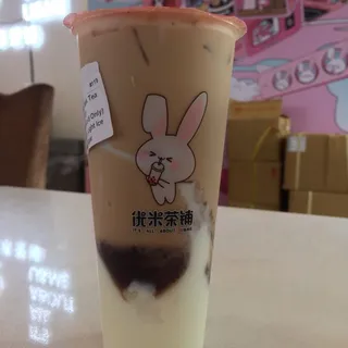 Mochi Red Bean Black Milk Tea Moc 1.5 Red 2