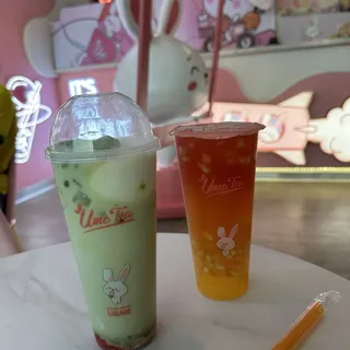 Strawberry Matcha Slush (S1) Matw100 Spm100
