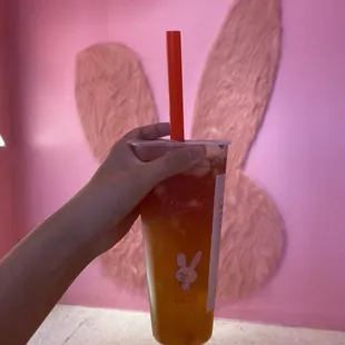Peachy Watermelon Iced Tea