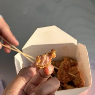 popcorn chicken