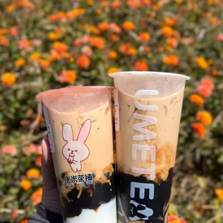 Brown Sugar Boba Oolong Milk Tea