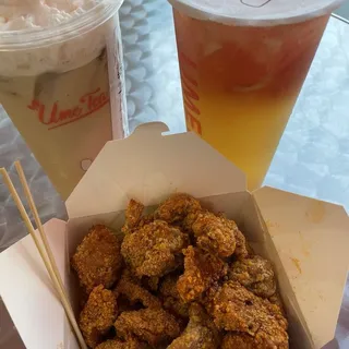 White Peach Oolong Fresh Milk Tea