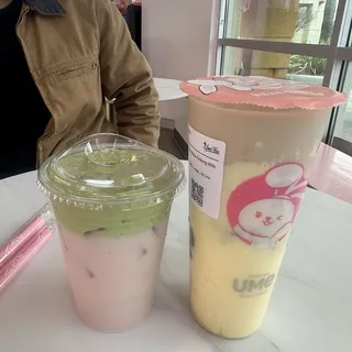 Uji Strawberry Matcha Latte